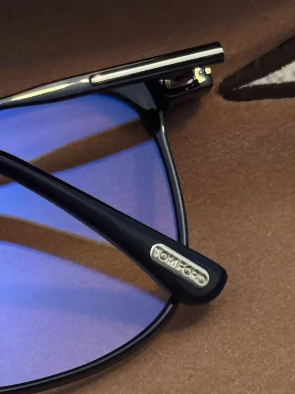 Tom Ford TF5923-K-B Black Square Blue Light Eyeglasses